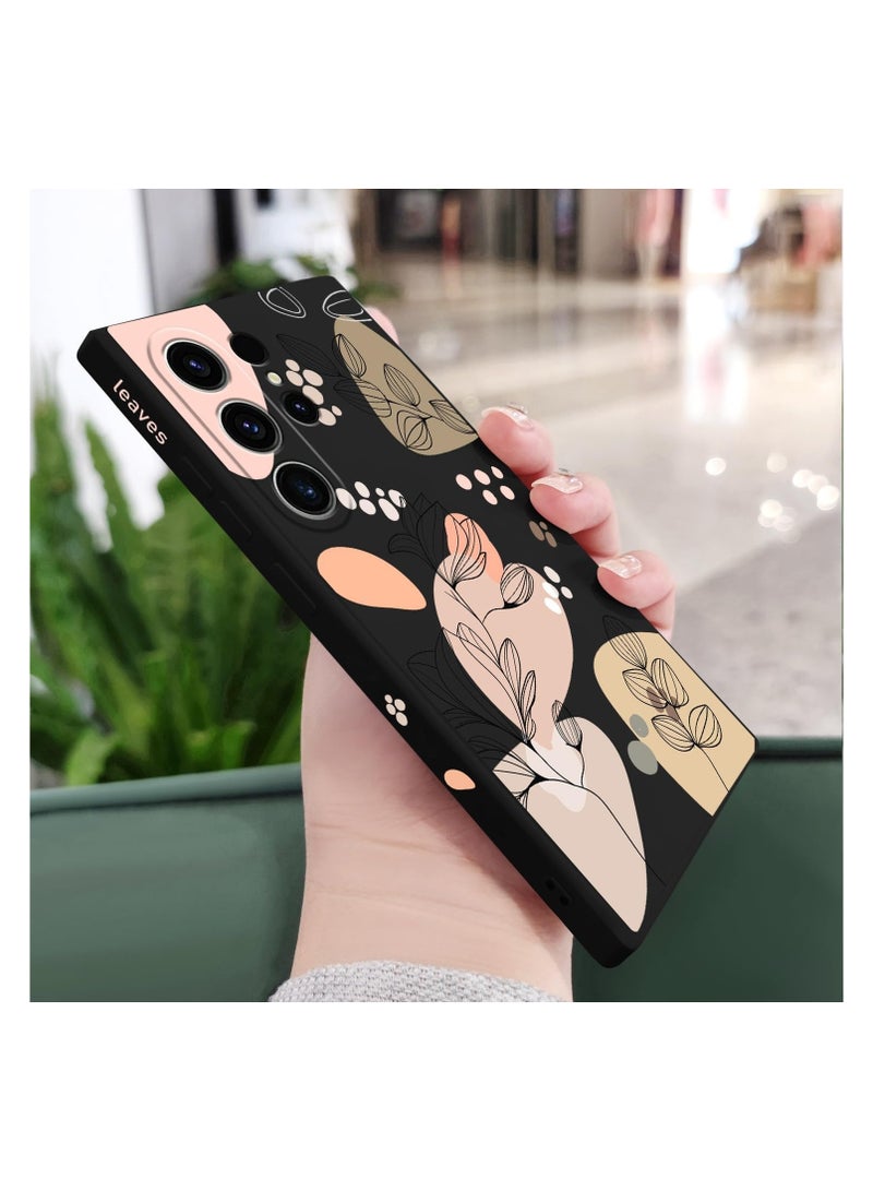 لحافظة Samsung Galaxy S23 Ultra: حافظة Galaxy S23 Ultra  مضادة للانزلاق ومضادة للصدمات ومرنة من السيليكون الناعم لحماية هاتف Samsung Galaxy S23 Ultra - أسود. - Image 5