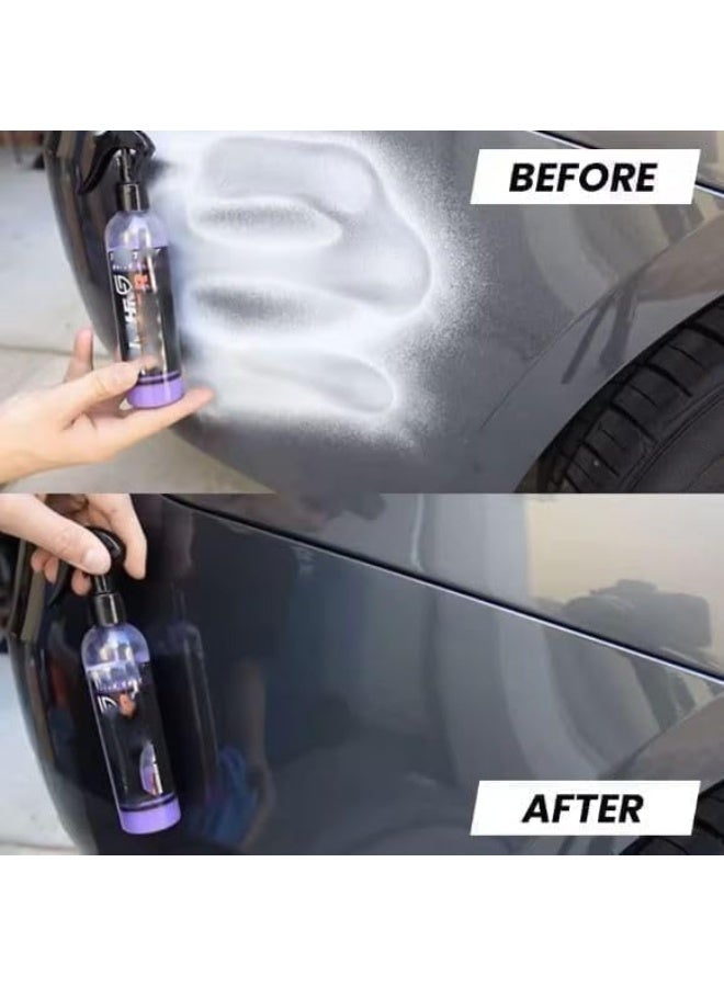 Generic Ceramic Coating - Car Wax Spray - Waterless Car Wash & Wax - Hydrophobic Top Coat Polish & Polymer Paint Sealant  - Image 2
