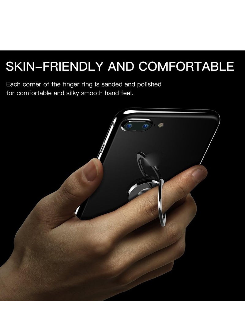 2 Pack Cell Phone Ring Holder Stand Phone Ring Holder 360° Degree Rotation Kickstand Compatible For IPhone 15 Pro Max And Other Smart Phones & Cases(Privity Series) - Image 4