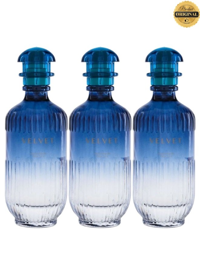 فلفيت 3 قطع عطر فيلفيت 100 مل  - Image 1