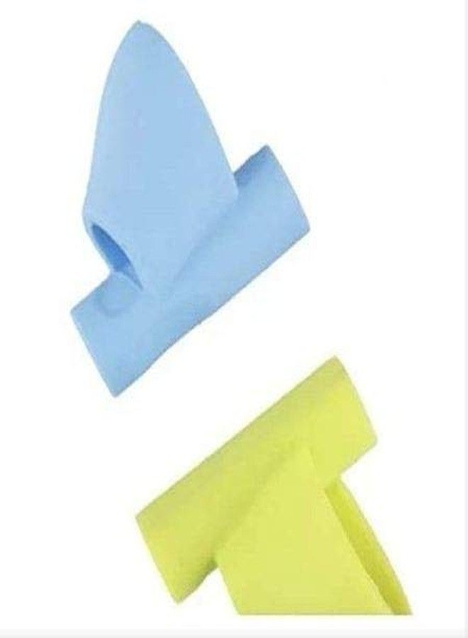Gugzy Children Pencil Holder Pen Writing Aid Grip Posture Correction Tool Pencil Grip Writing Claw for Pencils and Utensils (Random Color, Pack of 2) - Image 1