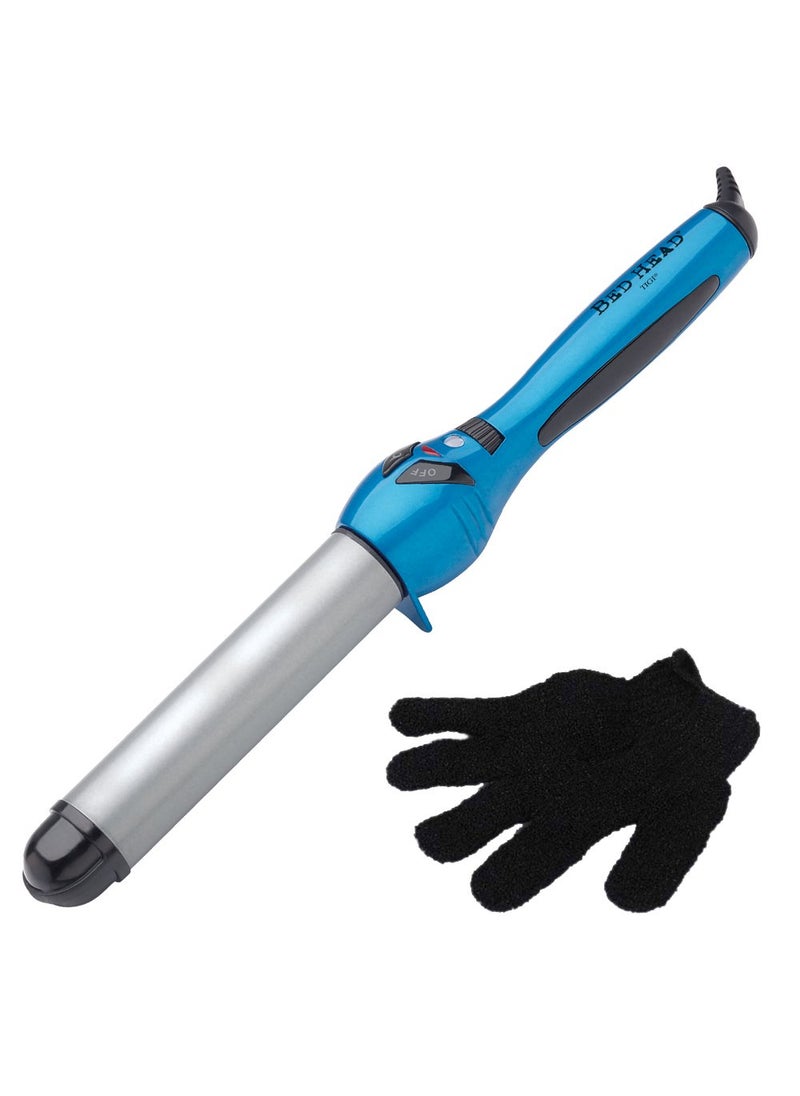 BED HEAD Bed Head High Roller Curling Wand Iron Blue Handle 114 Inch 