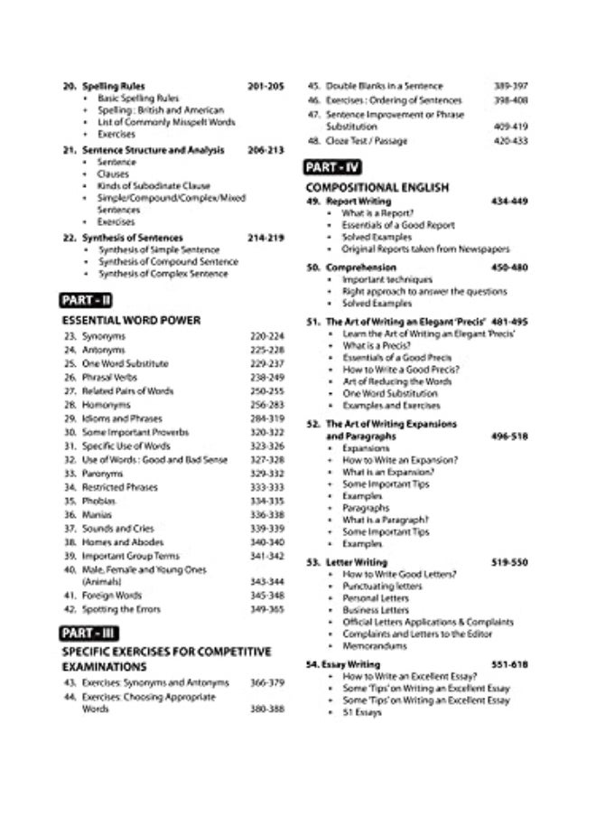 English Grammar & Composition