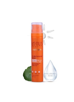 Lotus Herbals Ultrarx Sunscreen Serum Spf 60+ Pa++++ No White Cast No Breakouts Cica & Hyaluronic Dermatologically Tested 50Ml  - Image 1