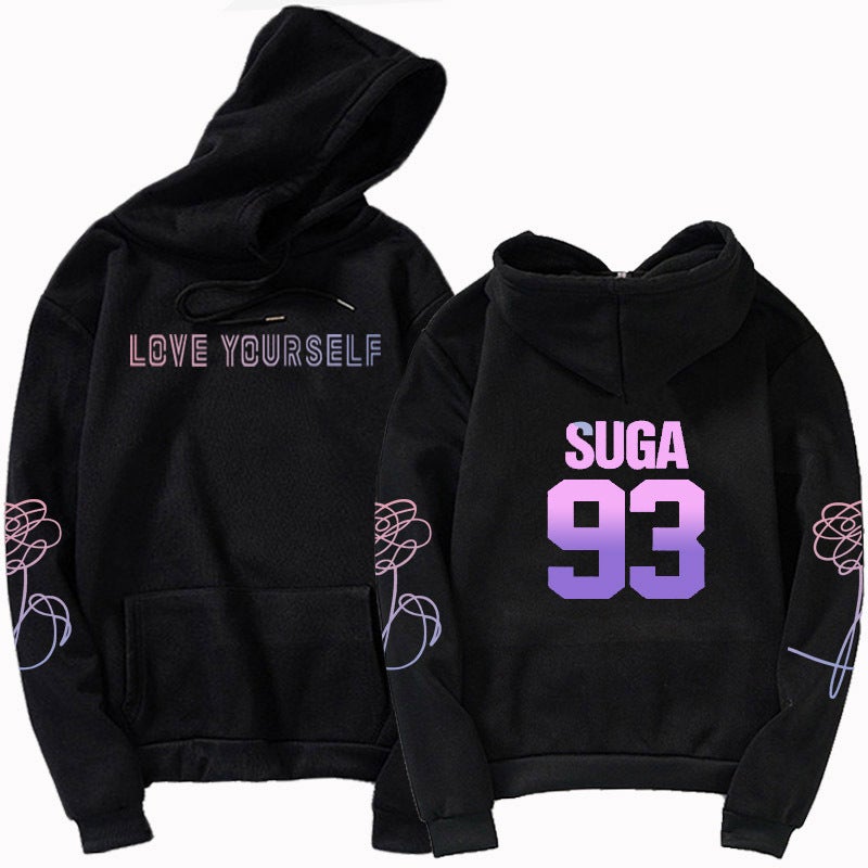Bangtan Boy Rm, Jimin, Jin, V, Jung Kook, Suga, J-Hope Hoodie - Image 2