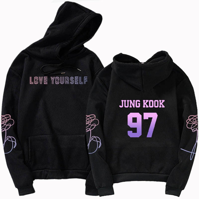 Bangtan Boy Rm, Jimin, Jin, V, Jung Kook, Suga, J-Hope Hoodie - Image 5