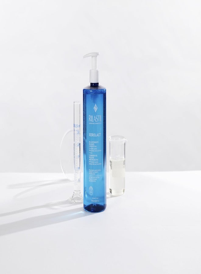Rilastil Xerolact - Gel Limpiador Reparador para Piel Seca con Tendencia al Rascado e Irritación, 750 Mililitros - Image 3