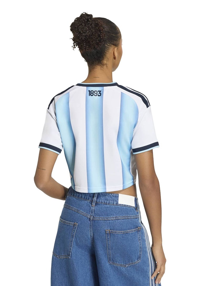 Adidas Argentina 26 Home Cropped Jersey - Image 2