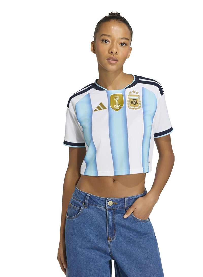 Adidas Argentina 26 Home Cropped Jersey - Image 1