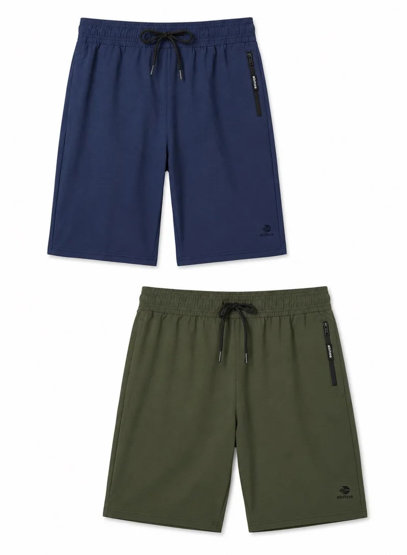 Abitos Double CoolTouch Training Shorts 2 Pack