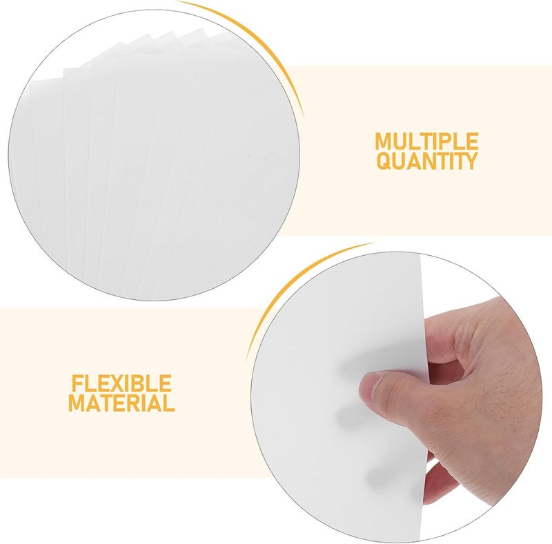 LOORGVEL 15pcs Printable Heat Shrink Plastic Sheets for Crafts, 7.8x5.7 Inches Bops Material, Lightweight Shrink Film for DIY Jewelry, Earrings, and Pendants Art Projects - Image 3