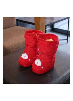 Loquat Suitable For Baby Warm And Comfortable Cotton Shoes 