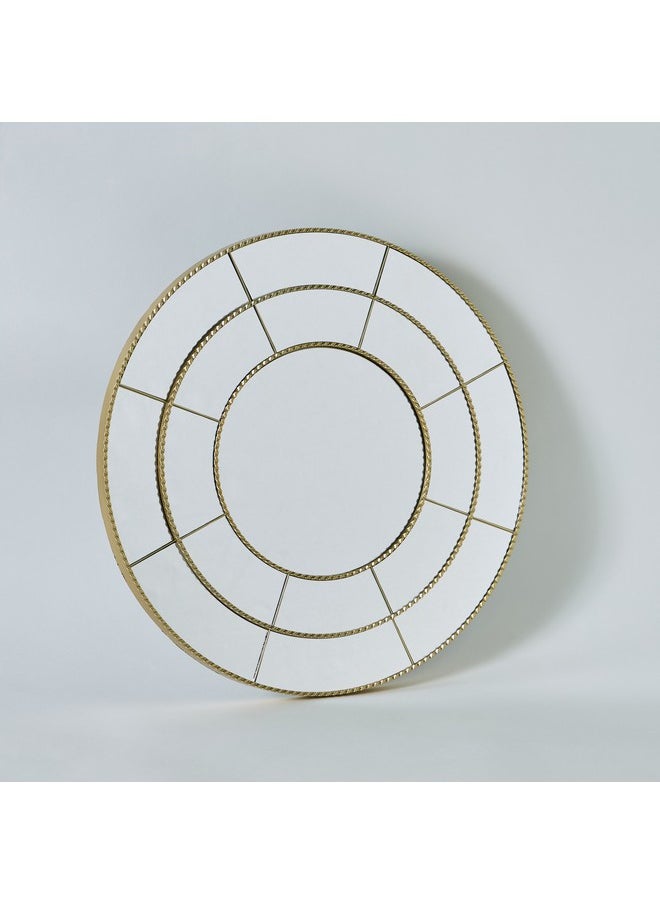 Home Box Brecklyn Round Decorative Mirror 40 x 40 x 1.8 cm  - Image 5