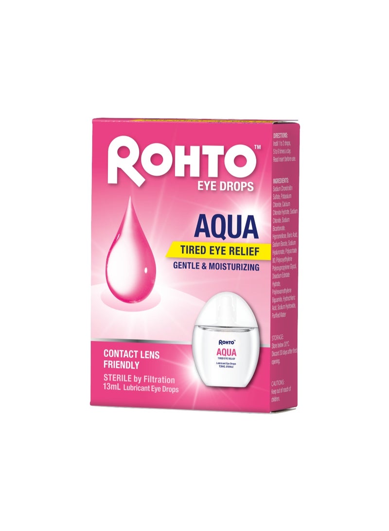 Rohto Aqua Eye Drops 13ml - Image 1