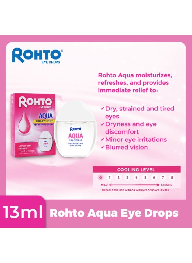Rohto Aqua Eye Drops 13ml - Image 4