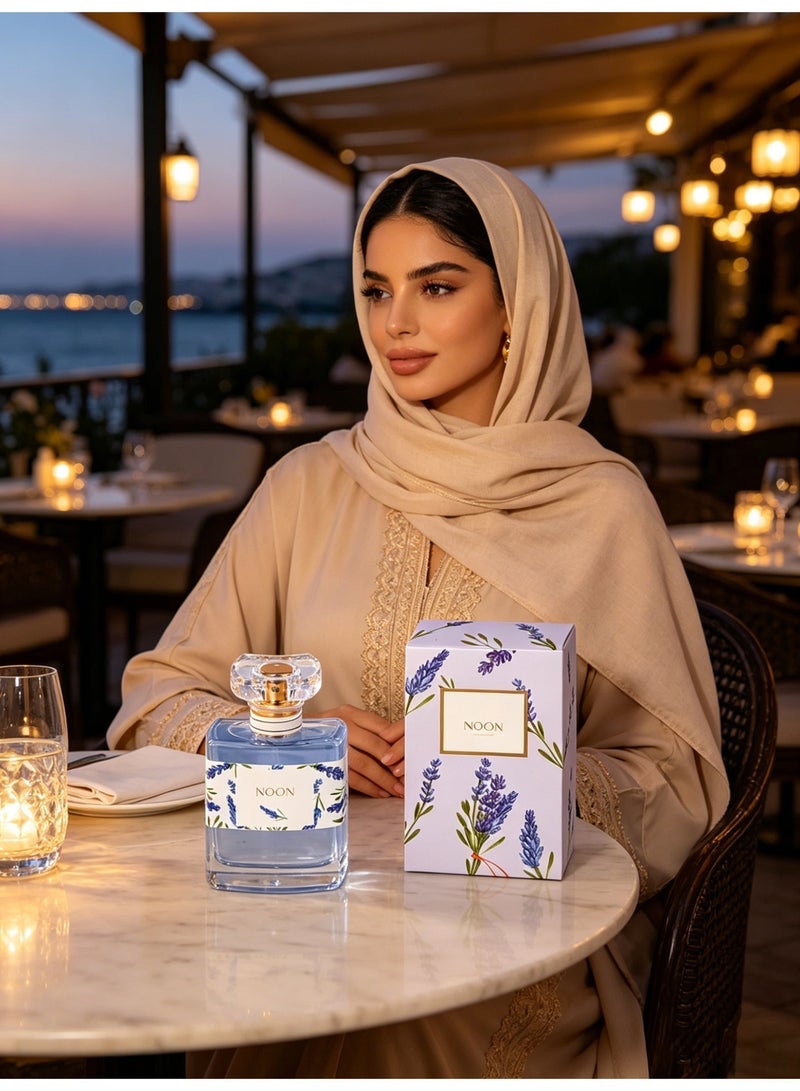 عطر نسائي فاخر برائحة اللافندر 50 مل – أو دو بارفان زهري منعش يدوم طويلاً للاستخدام اليومي والعمل والسفر والهدايا - Image 4