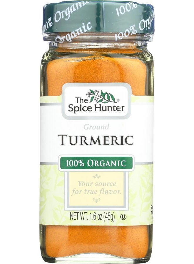 SPICE HUNTER Organic Tumeric Ground, 1.6 OZ - Image 1