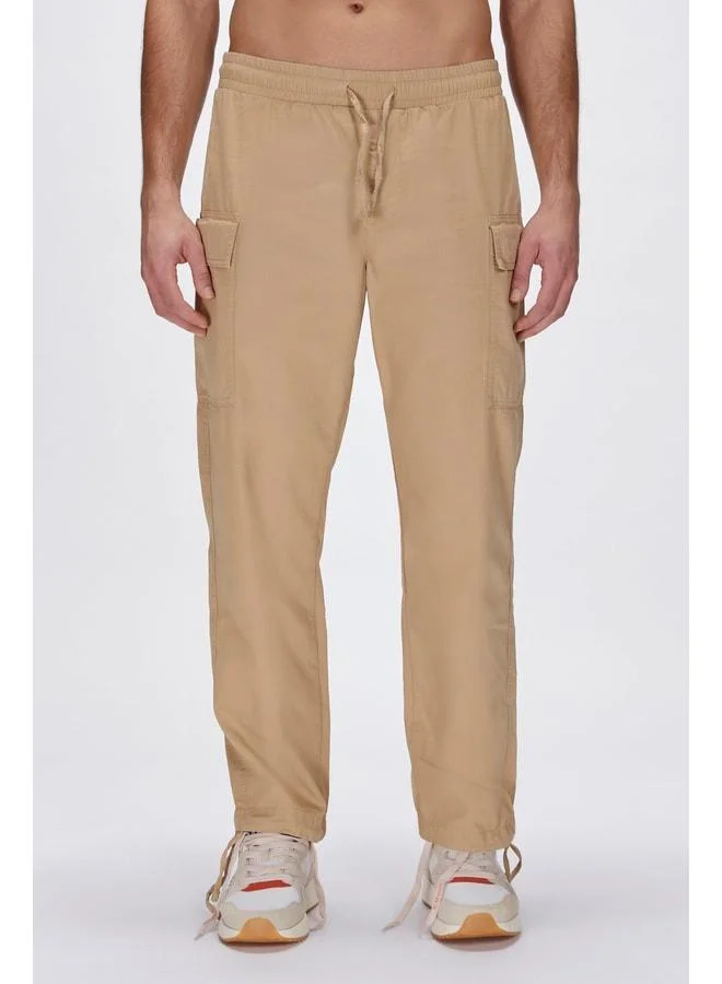 Bad Bear Arixel Beige Men's Pants.