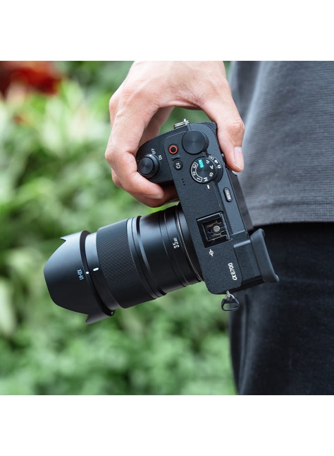 YONGNUO Yongnuo Yn35Mm F1.8S Sony E-Mount Standard Fixed Focus Lens For Sony Zve10 A6000 And Other Sony Cameras Black Shell - Image 2