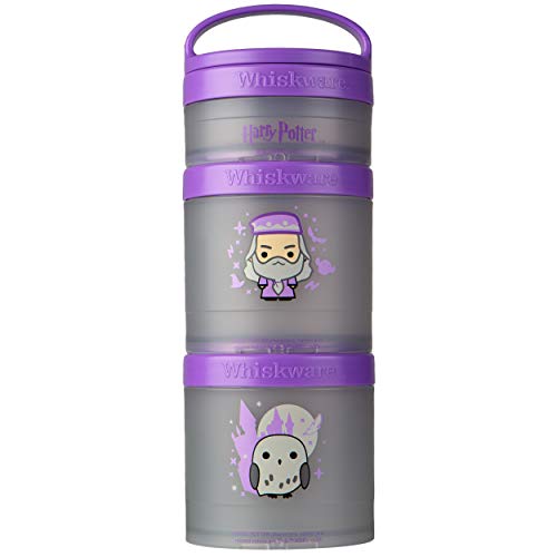 Whiskware Harry Potter Stackable Snack Pack, Dumbledore and Hedwig - Image 1