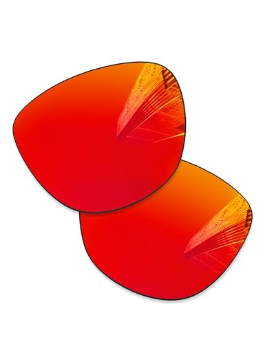 Combine8 2 Pairs Ploarized Replacement Lenses for Oakley Frogskins OO9013/Frogskins LX OO2043/Frogskins Mix OO9428/Frogskins Range OO9284 Sunglasses - Fire Red + Green - Image 2