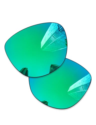 Combine8 2 Pairs Ploarized Replacement Lenses for Oakley Frogskins OO9013/Frogskins LX OO2043/Frogskins Mix OO9428/Frogskins Range OO9284 Sunglasses - Fire Red + Green - Image 3