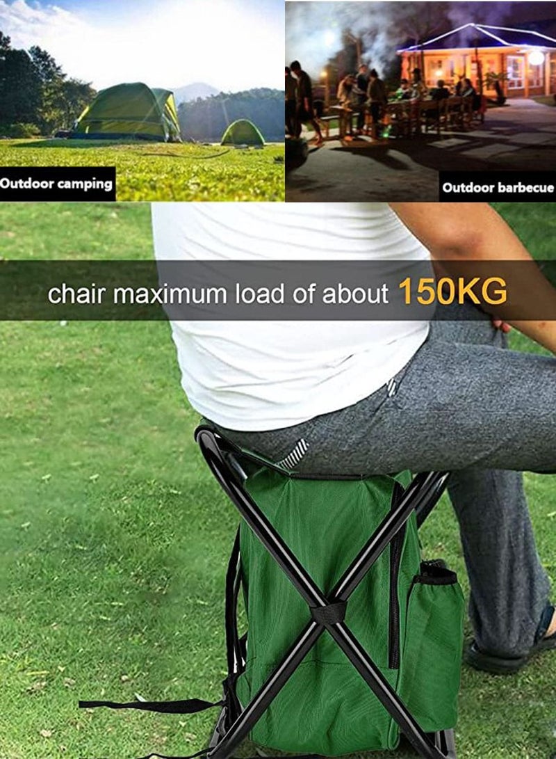 QUTOOB All-in-One Camping Chair - Foldable, Backpack and Storage - Multi Use Outdoor Chair for Trips, Picnics, Camping, Hiking, Backpacking, Adventure and Travel - Image 5
