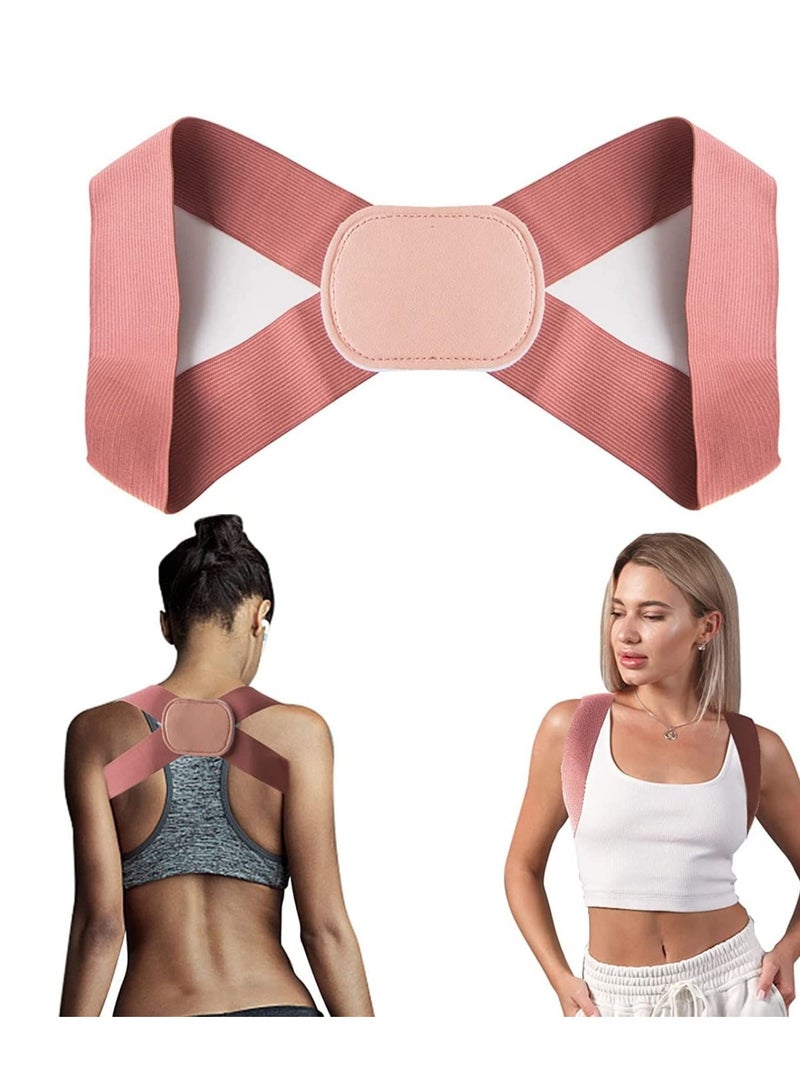 SOLARAE Posture Corrector For Teens And Women Adjustable Breathable Upper Back Brace Support Straightener For Teenagers Belt Pain Relief - Image 1