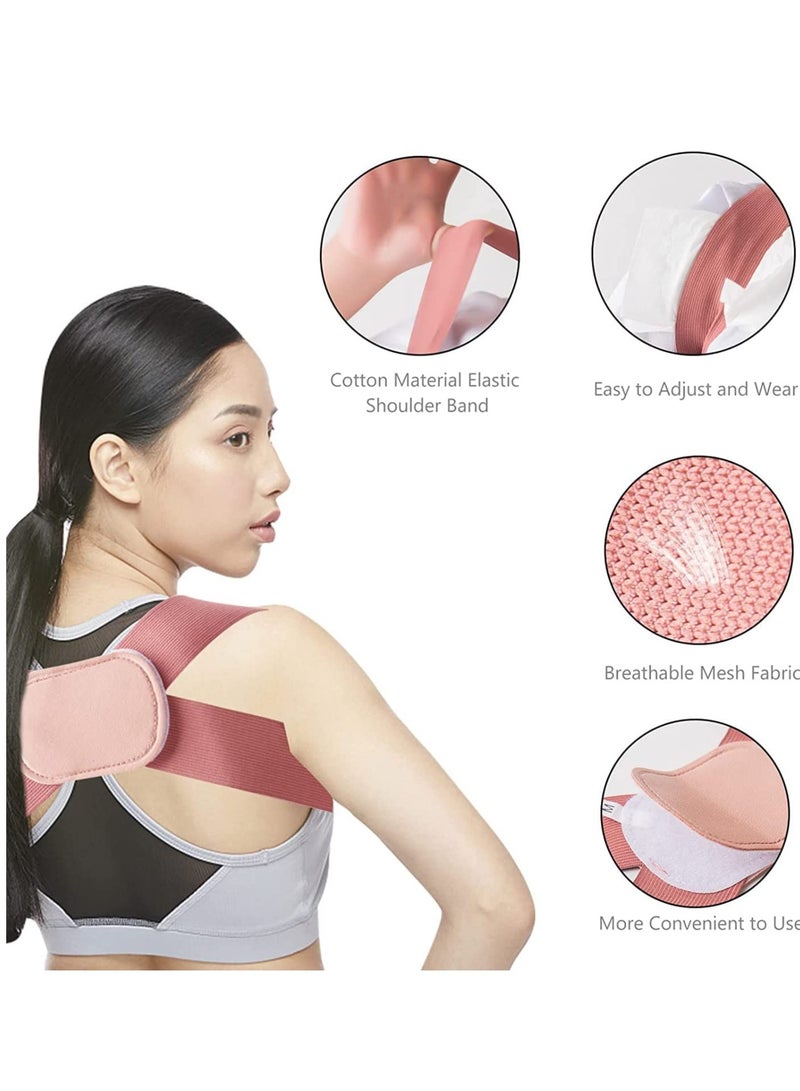 SOLARAE Posture Corrector For Teens And Women Adjustable Breathable Upper Back Brace Support Straightener For Teenagers Belt Pain Relief - Image 4