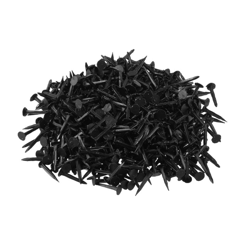 Bluecell 650 pcs 13mm Black Color Metal Nails Tacks for Shoes Boots Leather Heels Soles Repairs Replacement - Image 1