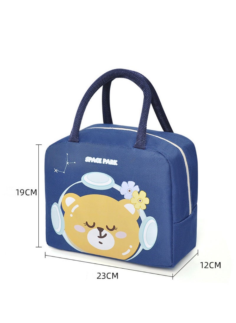 xppier Lunch Box Bag, Lunch Bag with Insulated Material for Women, Man, Office, School, College, Beach, Picnic, Fishing, Hiking, Travel, Cooler Tote Bag  - Image 1