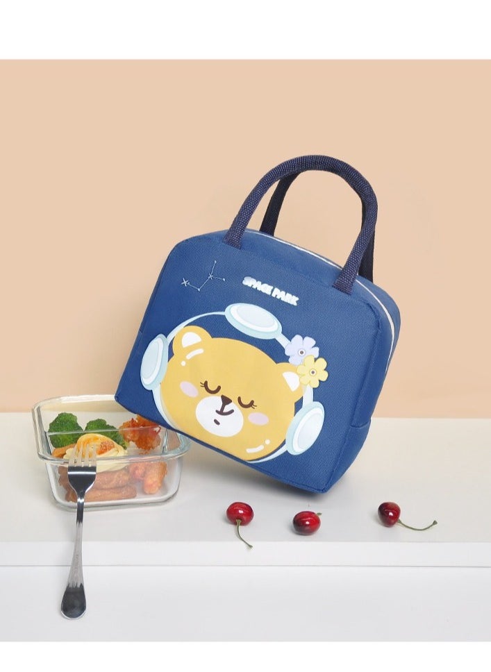 xppier Lunch Box Bag, Lunch Bag with Insulated Material for Women, Man, Office, School, College, Beach, Picnic, Fishing, Hiking, Travel, Cooler Tote Bag  - Image 2