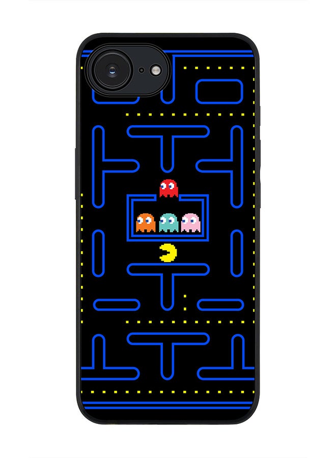 Stylizedd For Apple iPhone 16e Case,Slim fit Camera Protection, Shockproof Thin Phone cover  - Pacman - Image 1