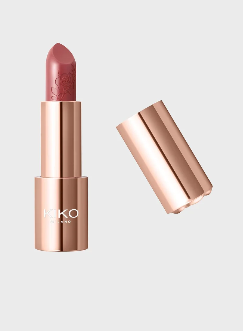 KIKO MILANO Blossoming Beauty Flower Glow Hydrating Lipstick - Fine Rosewood