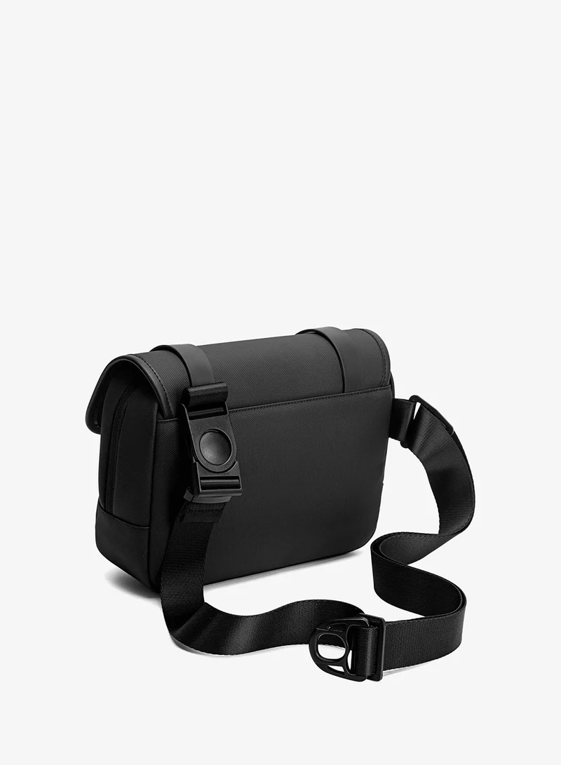 Arctic Hunter  Unisex Small Shoulder Bag Durable Water-Resistant Compact Sling Bag with Multiple Compartments for Casual/ Daily/ Travel, K00568, Black  | Best Price UAE