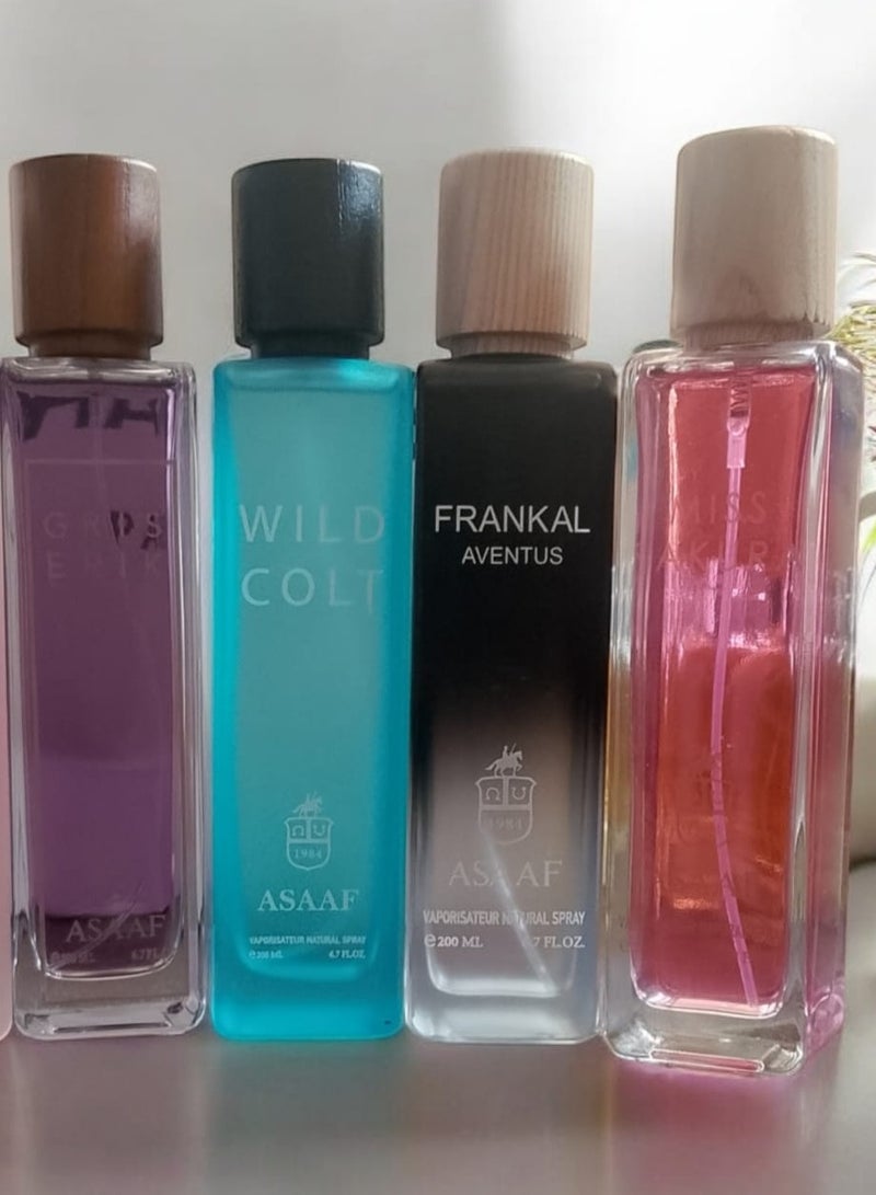ASAAF Assaf Perfume Set 4*200ml