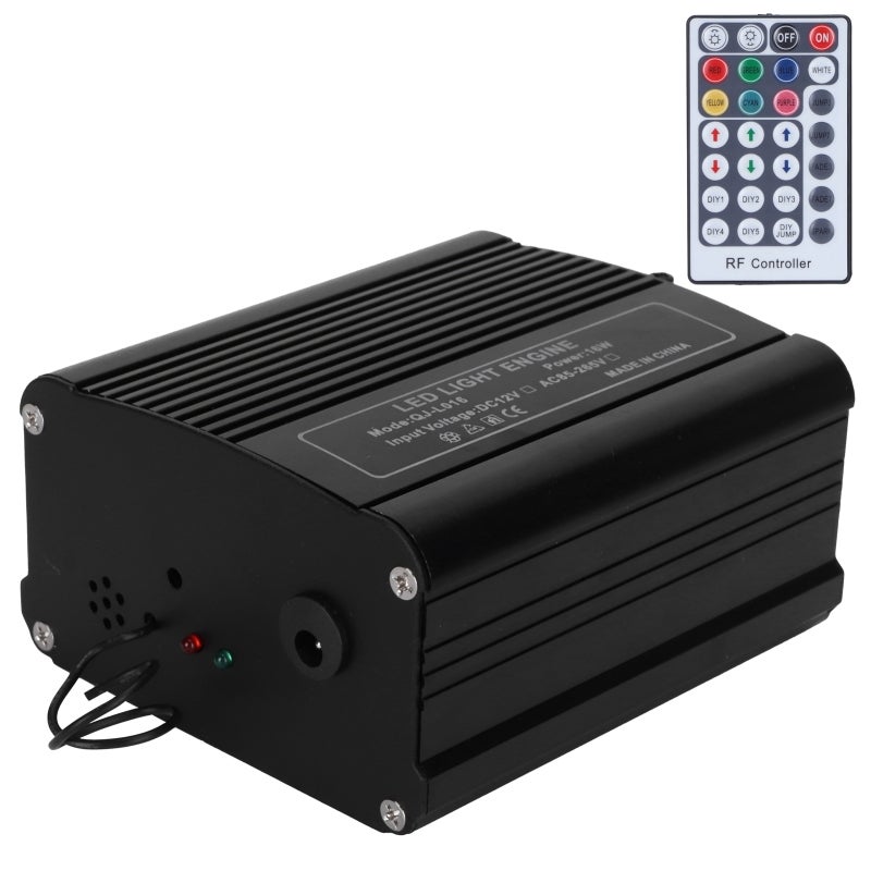 RGBW Light Engine: 28-Key RF Remote Control Sound Activated RGBW Light Source With 17 Static Colors Dynamic Modes For Home Car Ambient Mood Lighting - Image 3