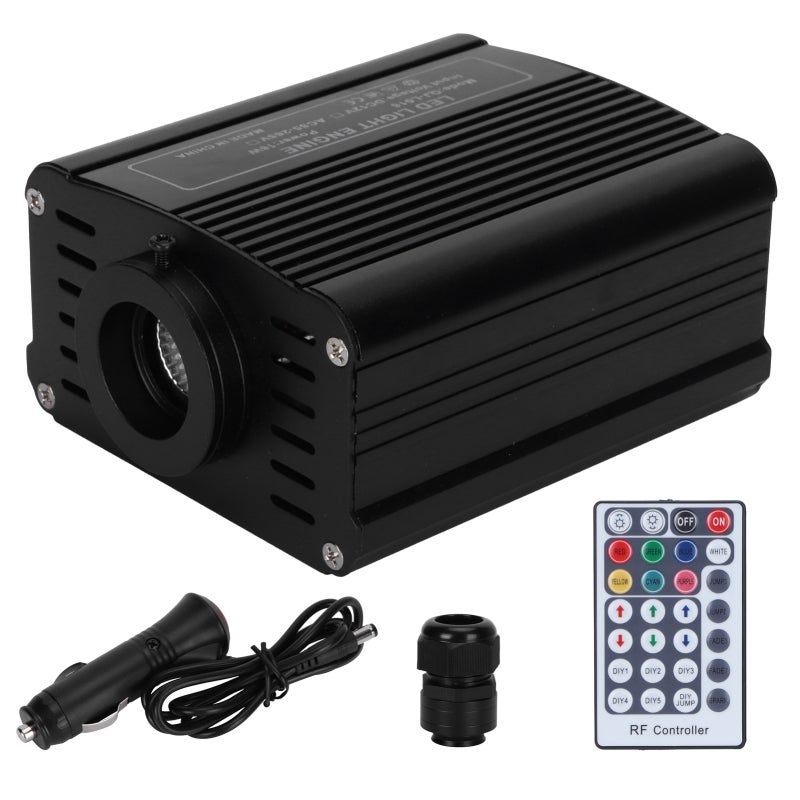 RGBW Light Engine: 28-Key RF Remote Control Sound Activated RGBW Light Source With 17 Static Colors Dynamic Modes For Home Car Ambient Mood Lighting - Image 1
