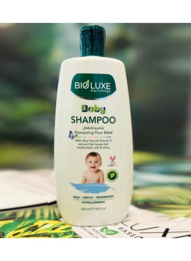 BIOLUXE ALOE VERA & VITAMIN E BABY SHAMPOO 500ML