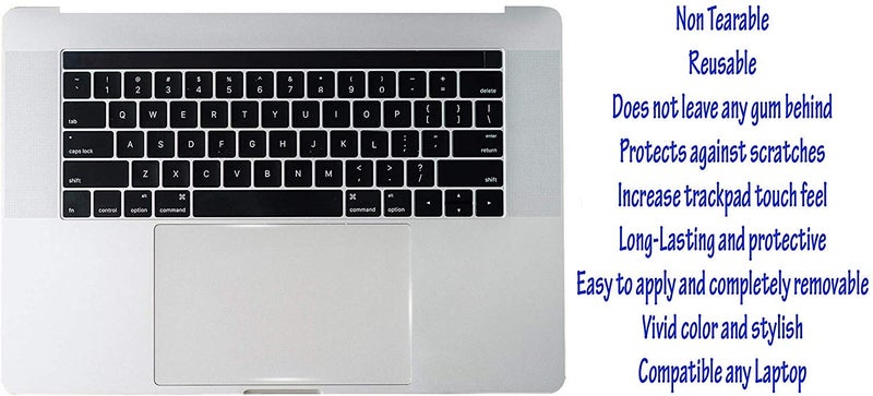 Saco Touchpad Protector for HP 15-AC168TU 15.6-inch Laptop - (Transparent) - Image 2