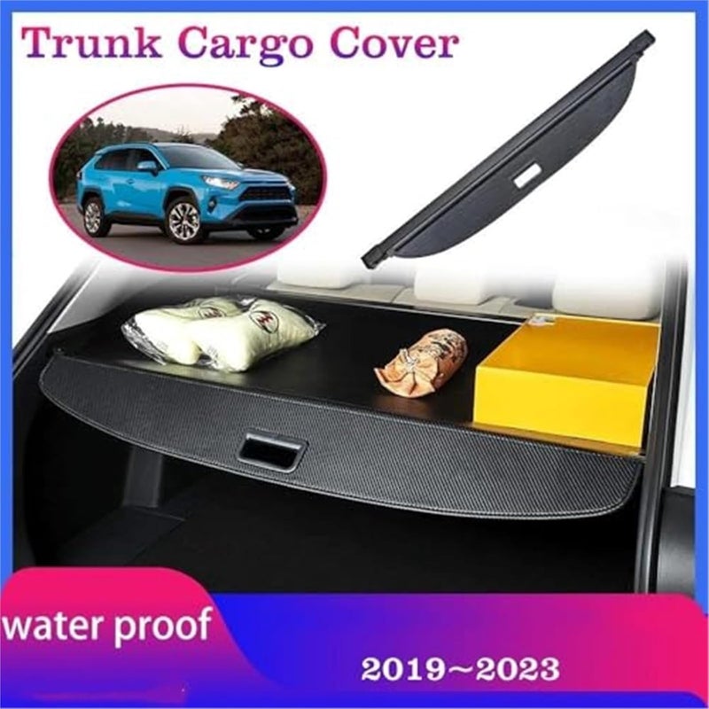 DEMULAX Car Trunk Cargo Cover for Toyota RAV4 - Image 4