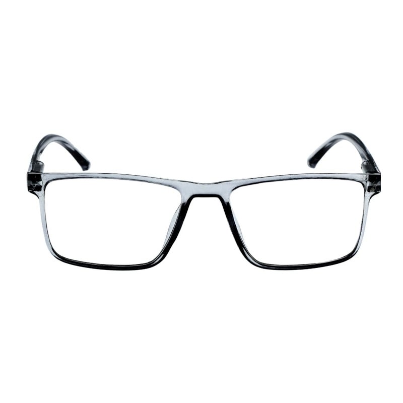 Lens+ Lensplus Square TR Full Rim Eyeglasses with Blue Cut Lightweight Unisex Eyewear for Men & Women | Stylish Computer & Daily Use Frame - Image 1