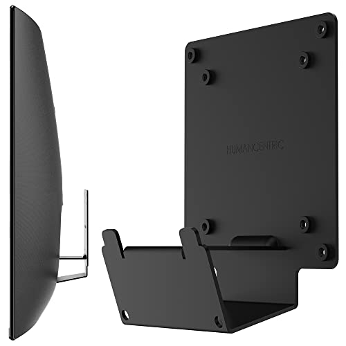 HumanCentric VESA Mount Adapter Compatible with Samsung Curved Monitors U32R590, U32R590C, U32R592, and U32R591, Adapter Bracket for VESA Stand, Arm or Desk Mount with 75x75 or 100x100mm Pattern - Image 1