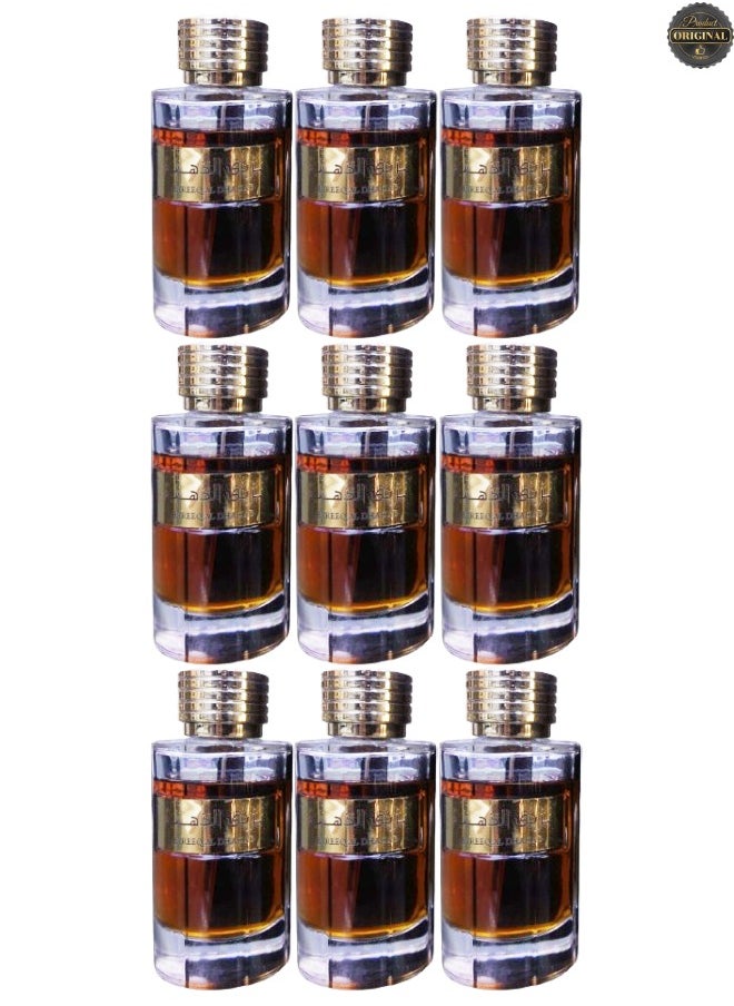 Al Wataniah - 9 Pieces Bareeq Al Dhahab Perfume 100ML - Image 1