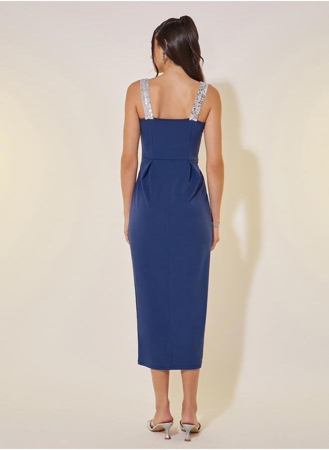 Take Two Embellished Sheath Dress  - Image 5
