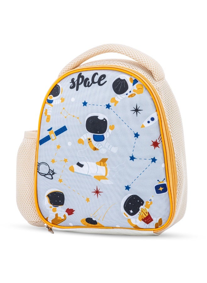 Nova kids Nova Kids Lunch Bag Combo w/ Lunch Box and Water Bottle - Astronauts Yellow  - Image 5