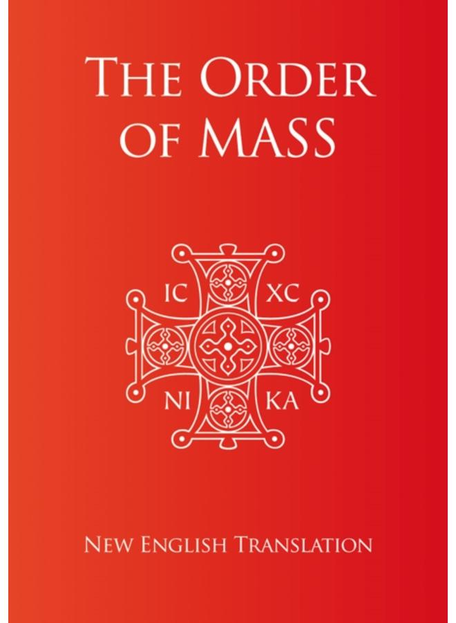 Order of Mass in English