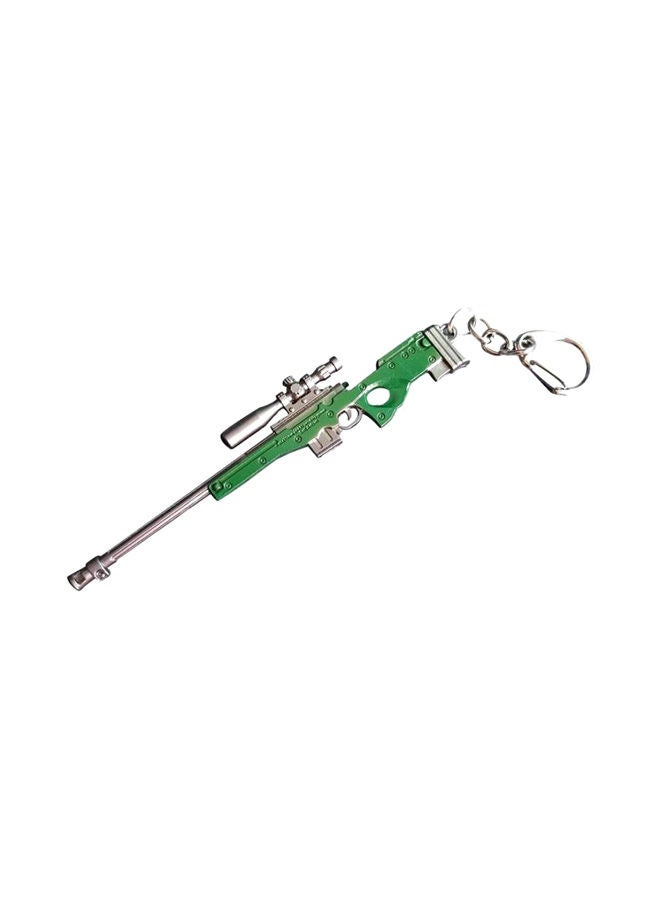 NIBEMINENT PUBG Battleground Awm Sniper Rifle Keychain