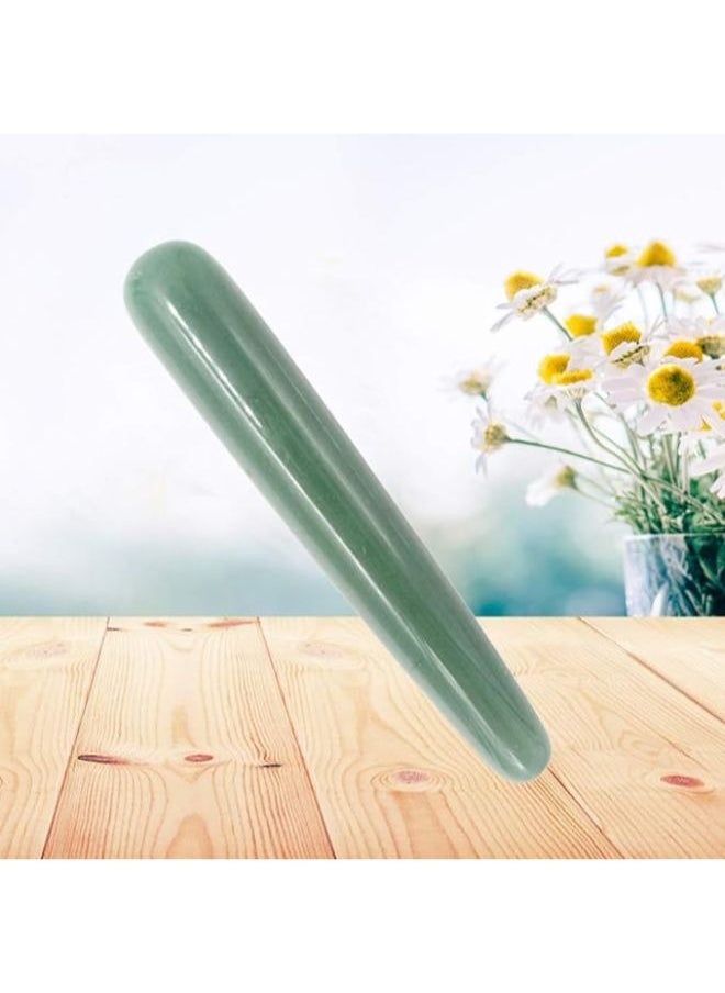 EasyLife Jade Massage Stone Anti Aging Facial Massager Crystal Massaging Scraping Tool for Face Puffiness Pain Relief  - Image 3