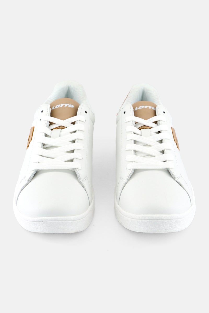 LOTTO أحذية نسائية خارجية مزودة بأربطة، بيضاء - Image 2